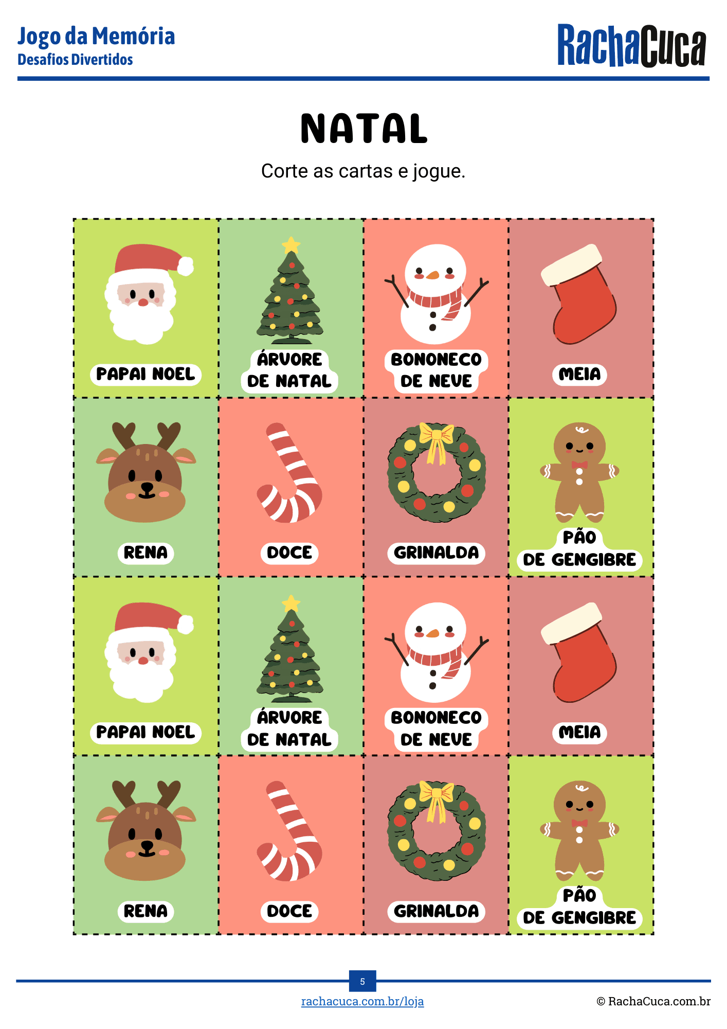 Jogo da Memória - Page 3